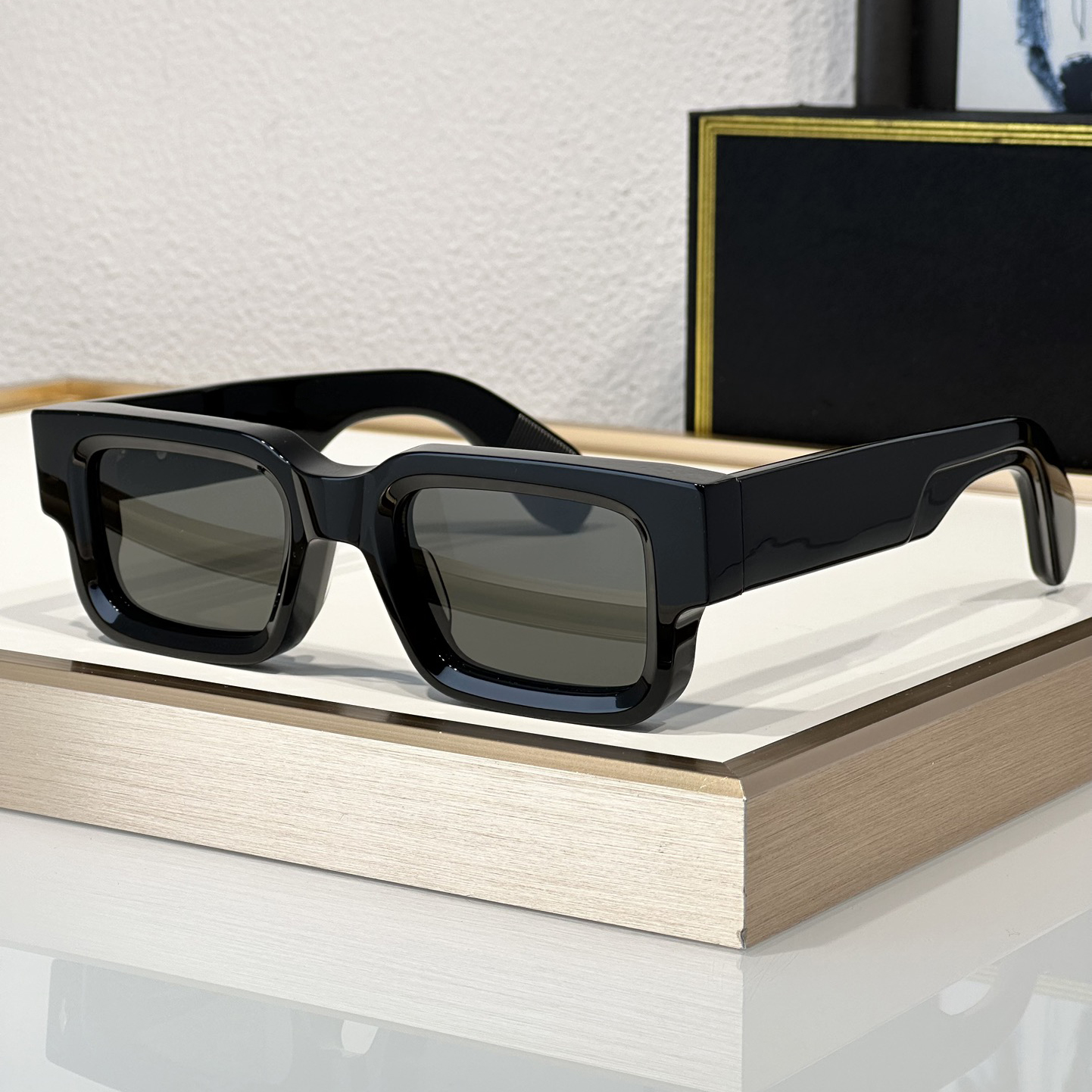 Sunglasses For Men Women Fashion ASCAR I Summer Designer Stylish High Street Catwalk Style Anti-Ultraviolet UV400 Plate Square Full Frame Glasses Random Box