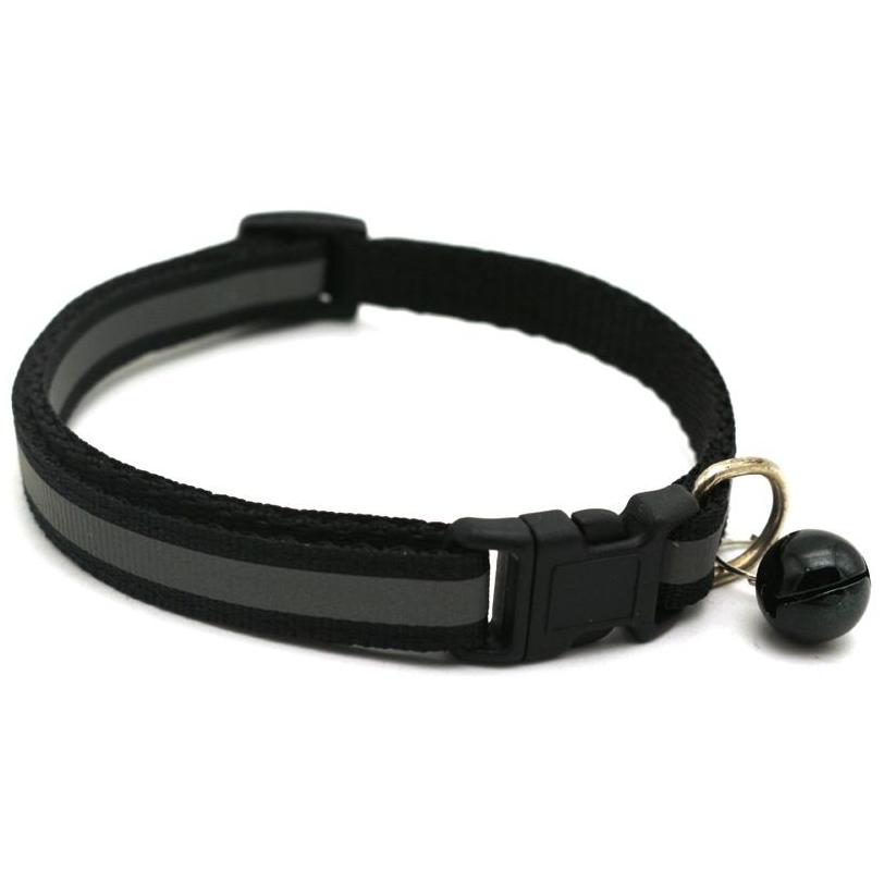 Collars Pet Collar Reflective Pets Bell 12 Color Puppy Adjustable Size Suitable For Cats And Small Dogs Supplies High Quality Drop De Dhcuv