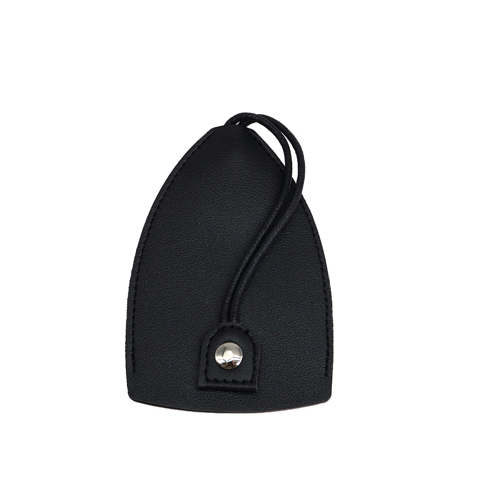 Cross border pull-out Key Case Car key storage case embossed logo leather key case