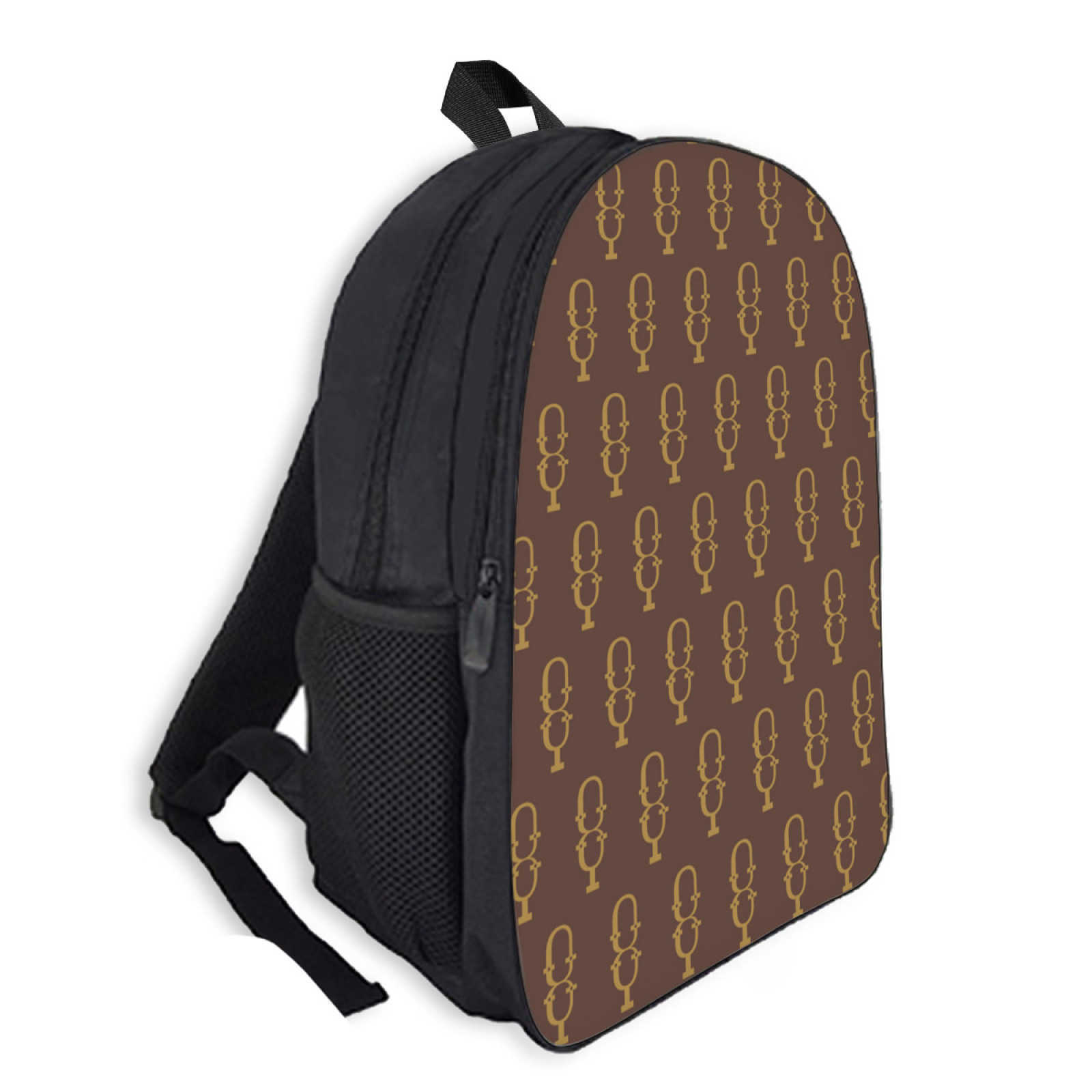 NXY Luxury Designer Men's Polyester Backpack Fashion Messenger Bag Student Bag Book Bag Crossbody Bag Hiking Outdoor Sports Backpack