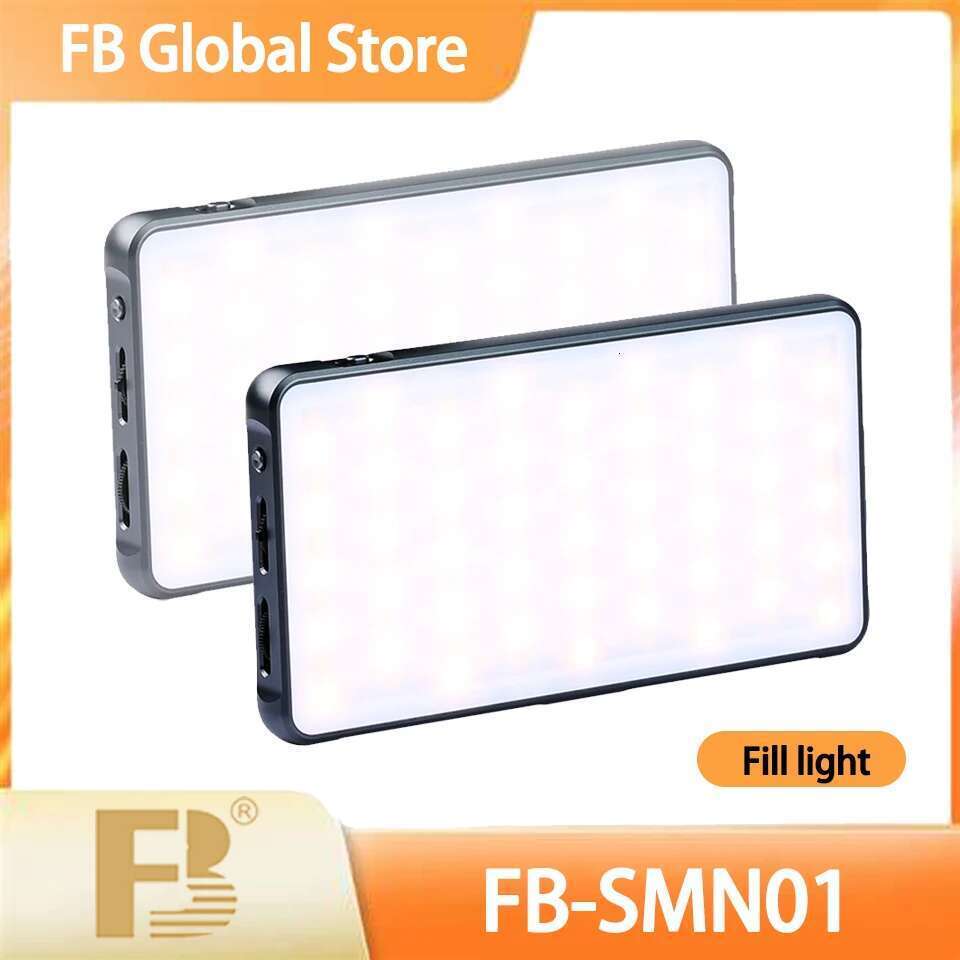 FB SMN01 RGB Full Color Film 24 effets PORTABLE PORTABLE La lumière peut comme alimentation mobile