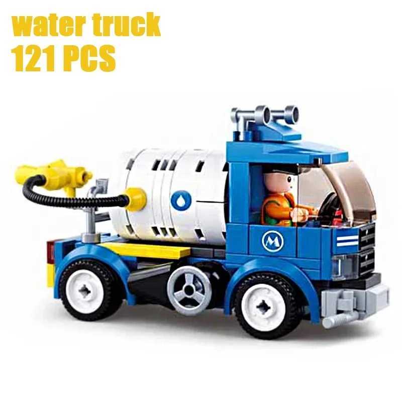 Creative Learning Toolset of Scale Town Transportation Cleansers: Interactive Washing Station Accessories by Model Number