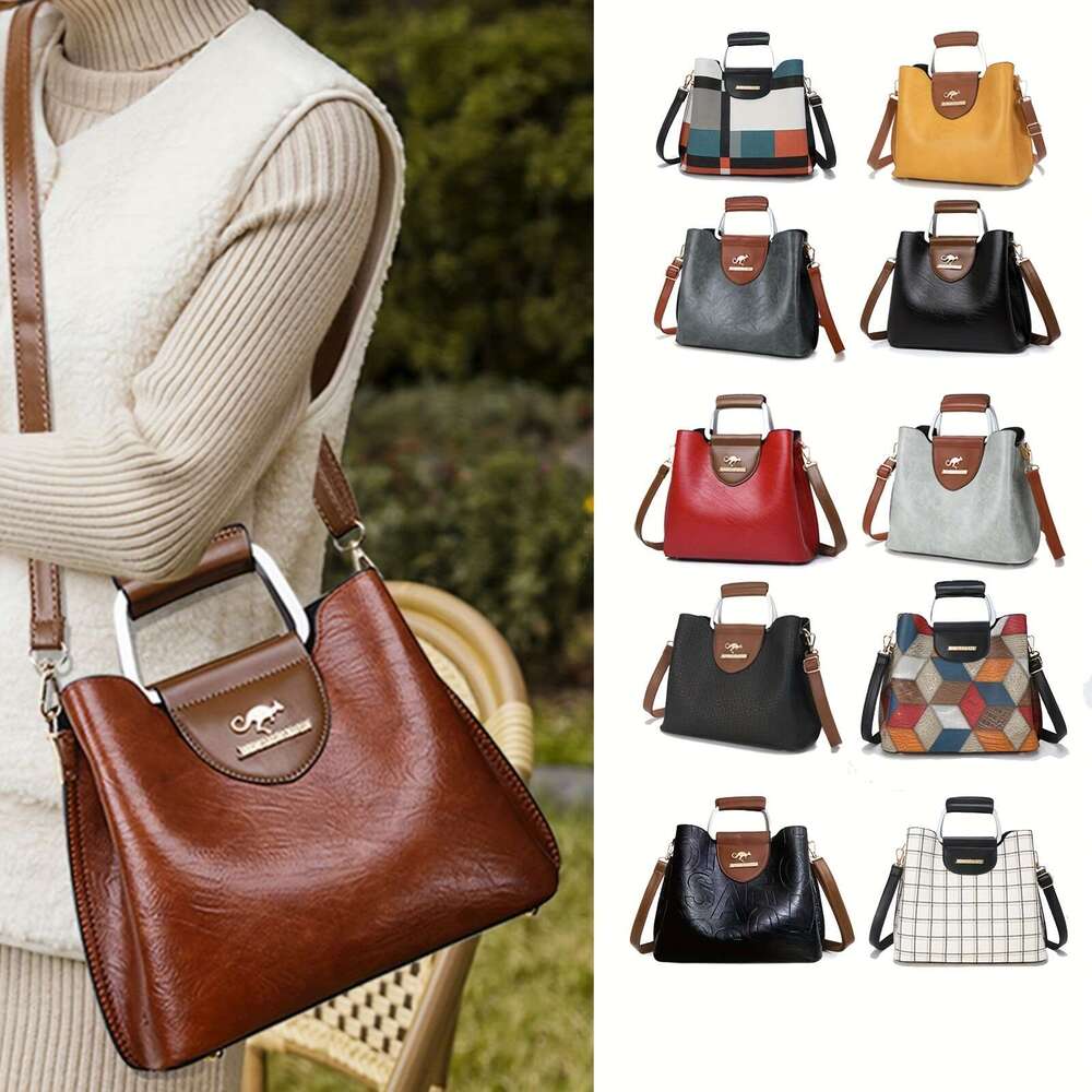 Fashionable handbag, fashionable crossbody PU leather shoulder bag, daily use