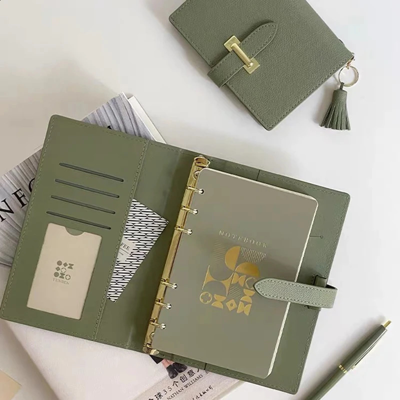 A5 A7 C6 Portable Mini Notebook Pocket Notepad Memo Diary Planner Agenda Organizer Pocard business Office Sketchbook 250120
