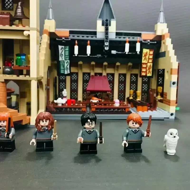 Creative Movie Series Great Hall Compatible 75954 Building Blocks Bricks Toys birthday gift For Children S7307 11007 16052 W250115