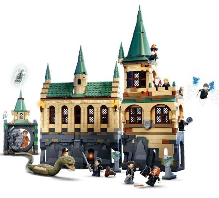 Harris Forbidden Forest Umbridges Encounter Tower 4 P Drive Attack on The Burrow Hedwig Building Blocks Toys Gifts W250115