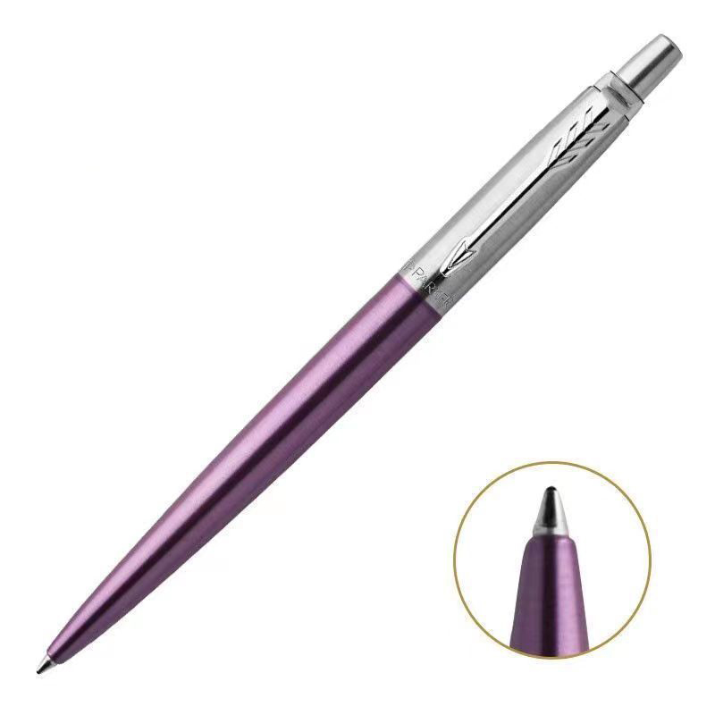Hot New Classic Design Metal Roller Ballpoint Pen Business Office Signature Rollerball Pens Matte Black School Write Pen Parker