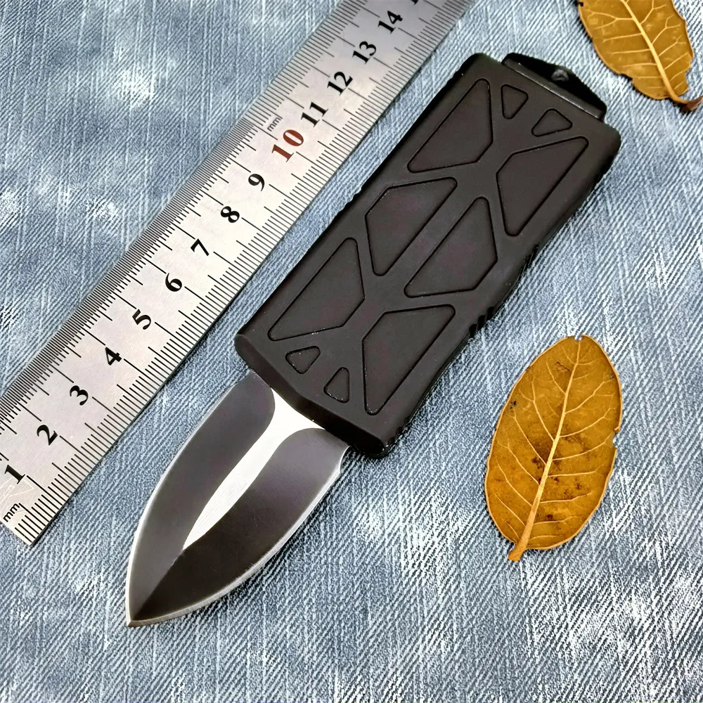 NEW Micr 157-1T Exocet Tactical Money Clip Pocket Knife 440C Blade Black Zinc Alloy Handles Mini Multitools Outdoor Hunting Knives 3300 3200 3400 CUP2