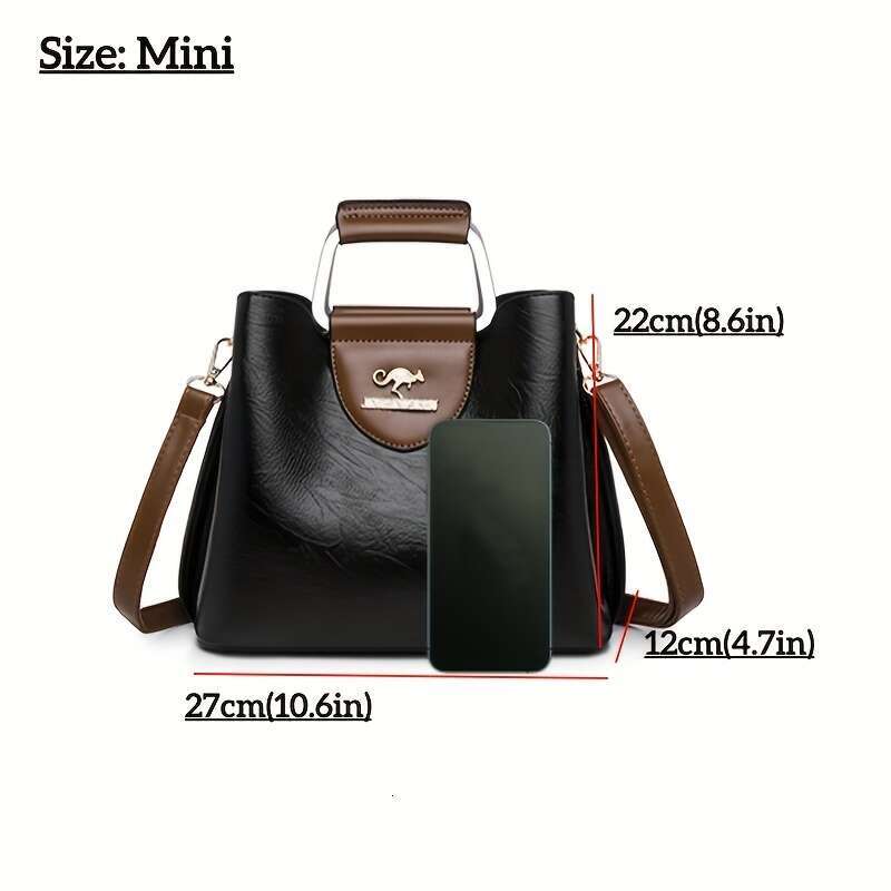 Fashionable handbag, fashionable crossbody PU leather shoulder bag, daily use