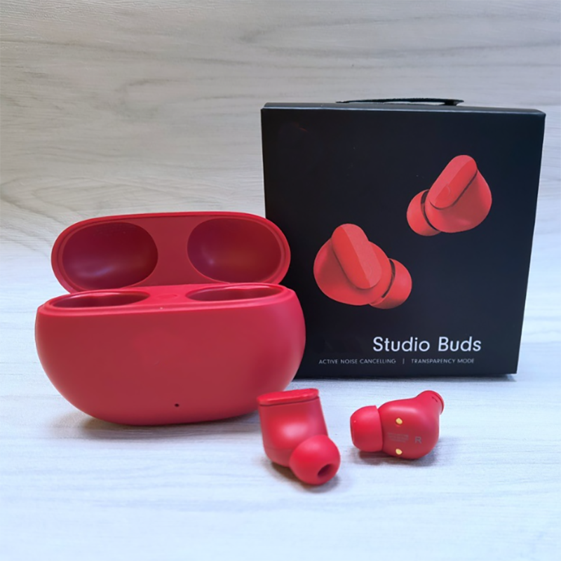 Écouteurs de casques sans fil Studio Buds Bluetooth Bluetooth Headset Magic Recording Band Band Utbuds In-Aureau microphone