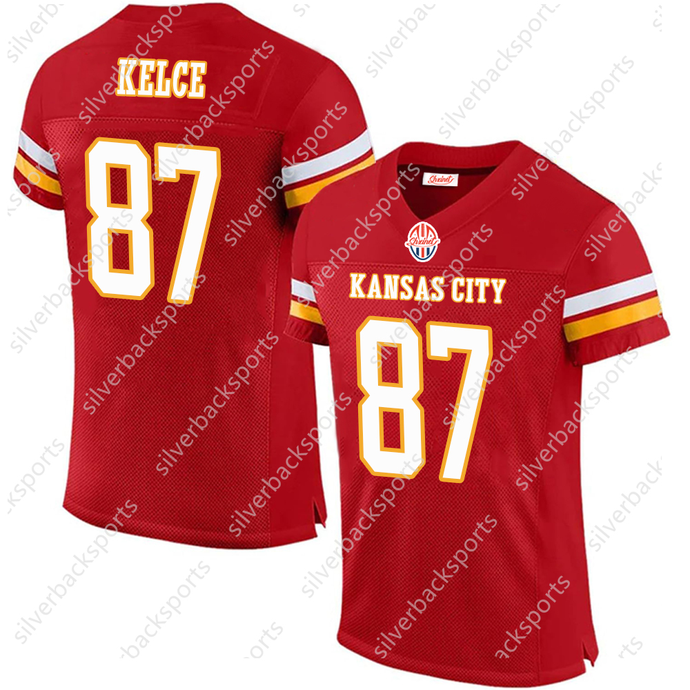 15 Patrick Mahomes 87 Travis Kelce 7 Harrison Butker Football Jersey Rashee Rice Chris Jones Nick Bolton Isiah Pacheco Trent McDuffie Xavier 0000 dd90