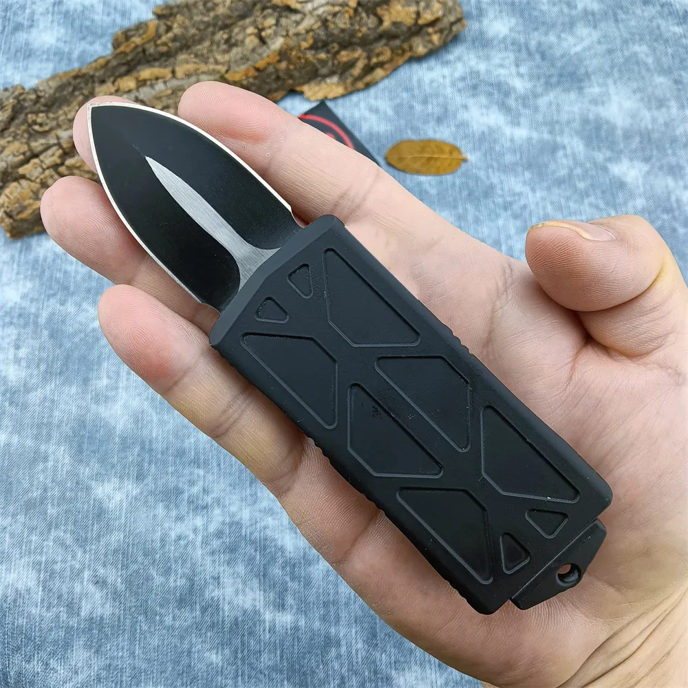NEW Micr 157-1T Exocet Tactical Money Clip Pocket Knife 440C Blade Black Zinc Alloy Handles Mini Multitools Outdoor Hunting Knives 3300 3200 3400 CUP2