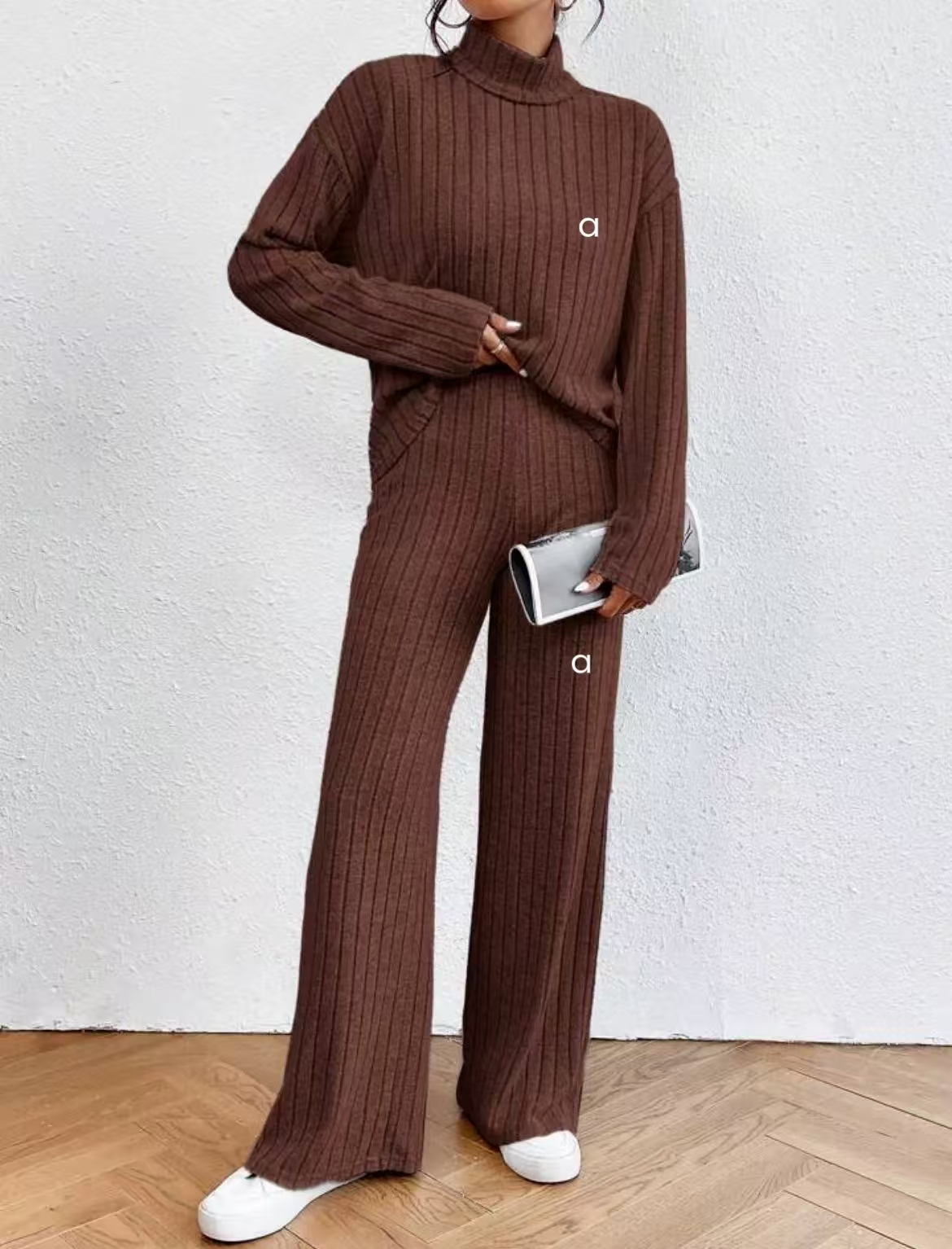 A81020 Womens Yoga Outfit Two Pieces Suits Long Sleeve+Pants Set Exercise Close-Fitting Fitness Wear Running Elastic Workout Tracksuit