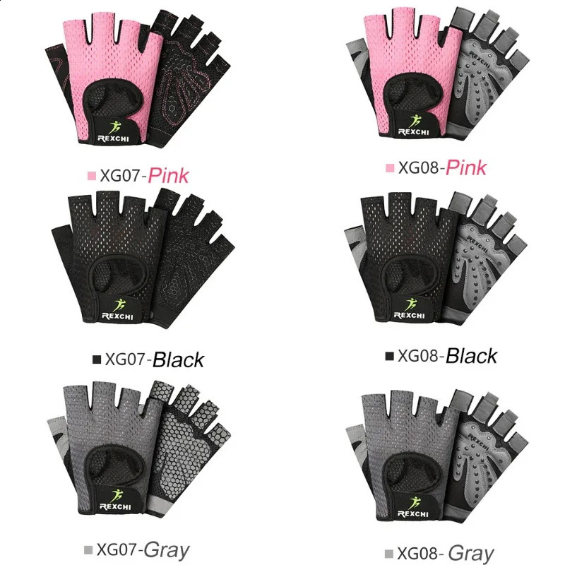1Pair Work Out Gloves Fitness Gloves with Wrist BeltShock-Absorbing Foam Pad PalmBreathable Gym Gloves for Fitness 250118