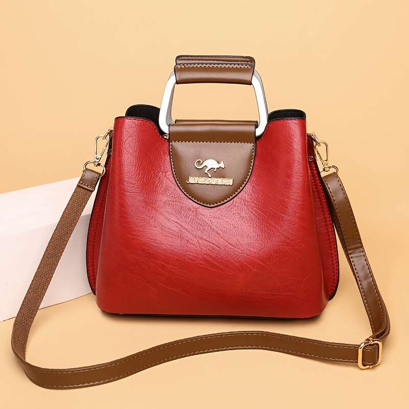 Fashionable handbag, fashionable crossbody PU leather shoulder bag, daily use