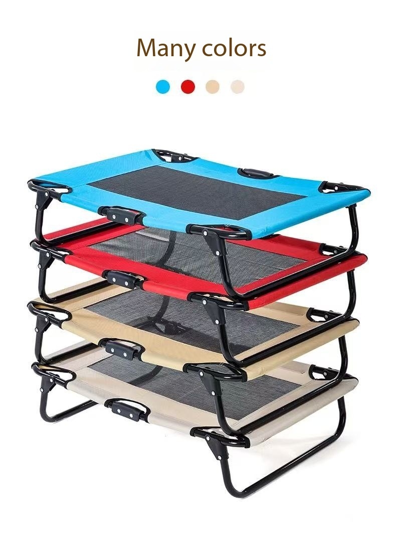 Small dog bed, moisture-proof dog bed, cat bed, teddy bear, all season universal marching bed, no installation, foldable