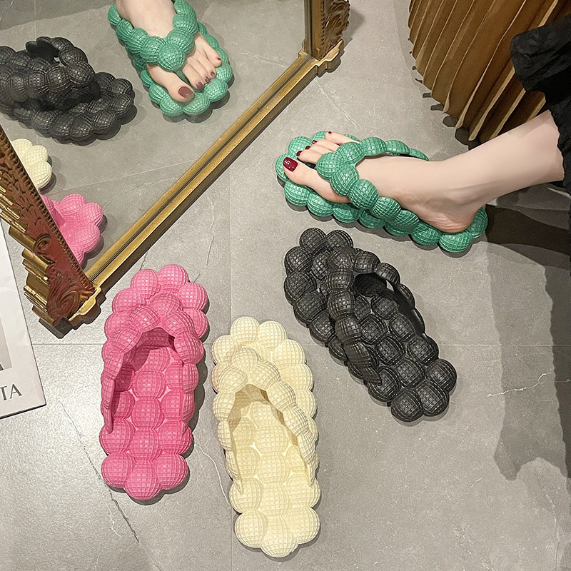 2025 hot free shipping slippers for womens designer slippers black beige pink green New summer beach slippers