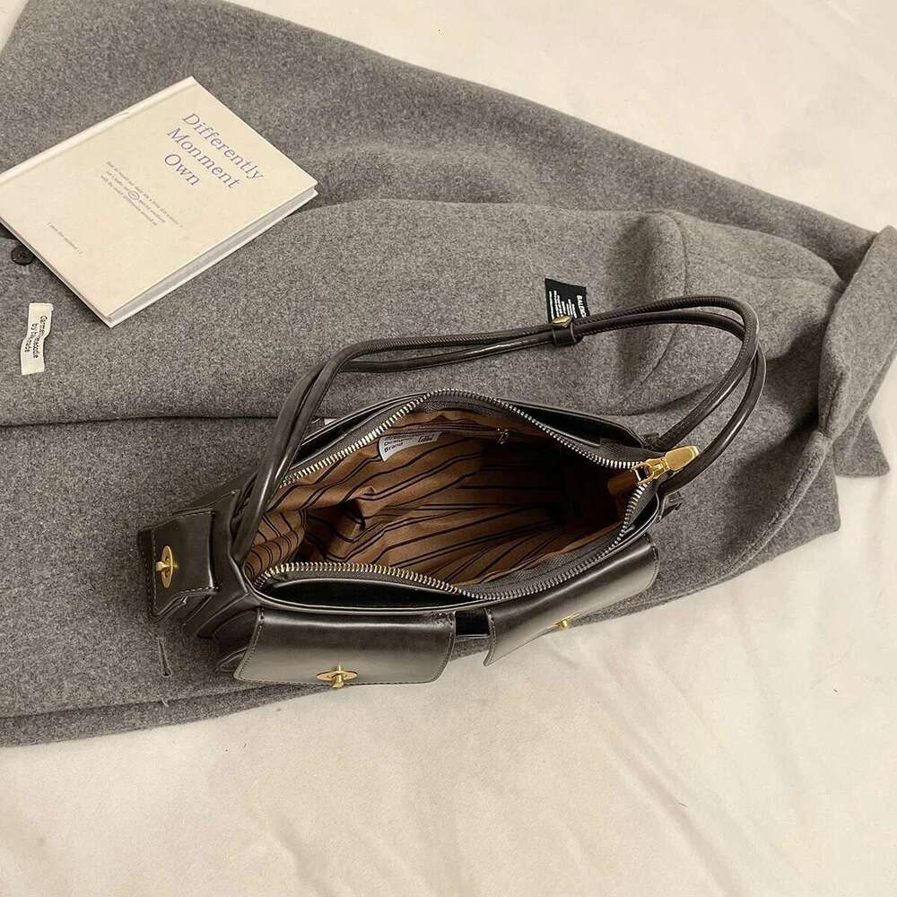 Small PU Leather Double Pockets Crossbody Bags for Women 2025 Y2K Ladies Shoulder Bag Females Handbags and Purses