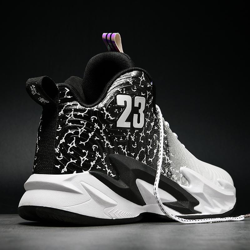 Men Basketball Shoes Breathable Men Non Slip Outdoor Fashion Unisex Sneakers 35-45