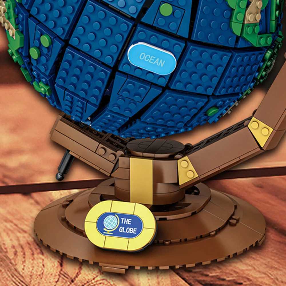 DK80006 Ideas Space Globe Building Blocks Bricks Educational Enlightenment Toys Birthday Christmas Gifts 1587pcs W250115