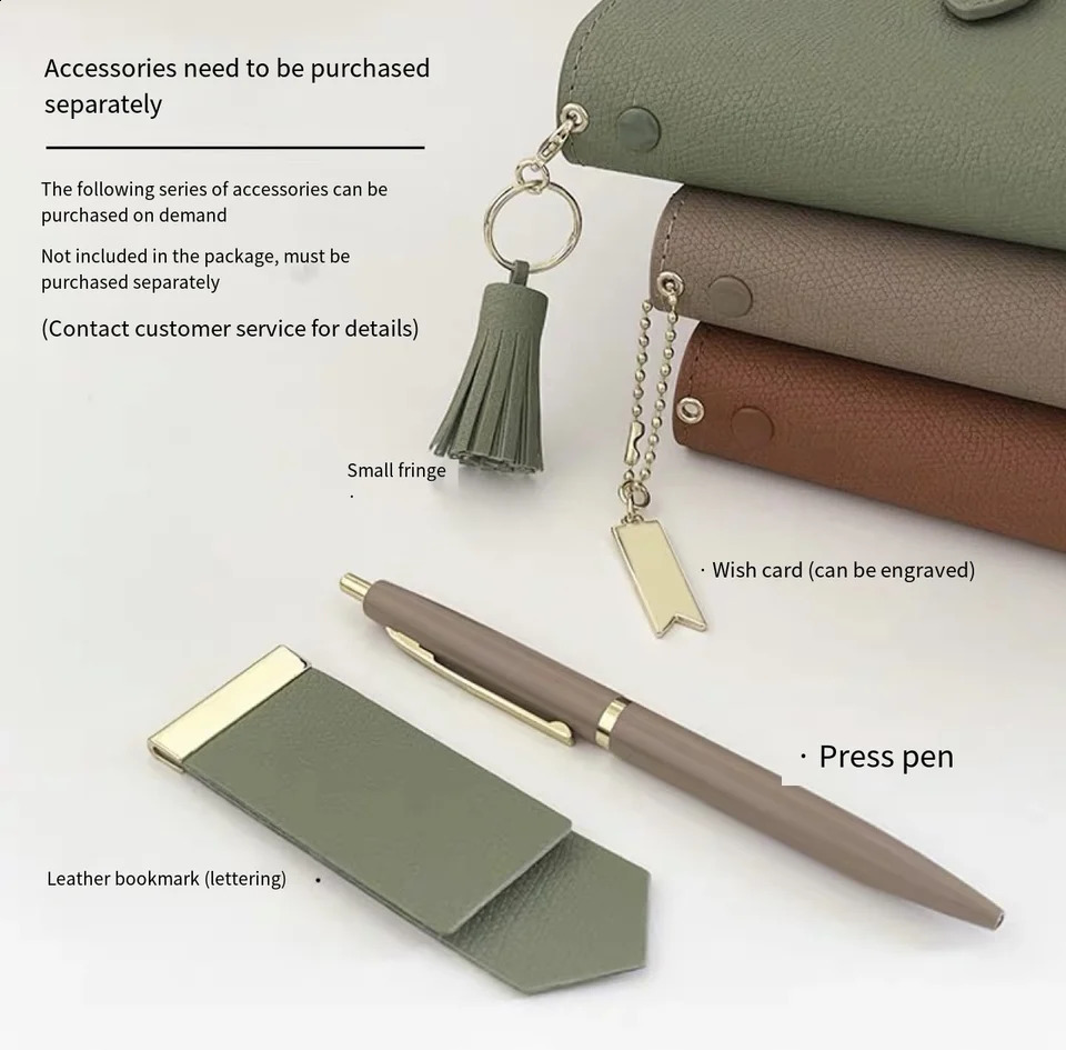 A5 A7 C6 Portable Mini Notebook Pocket Notepad Memo Diary Planner Agenda Organizer Pocard business Office Sketchbook 250120