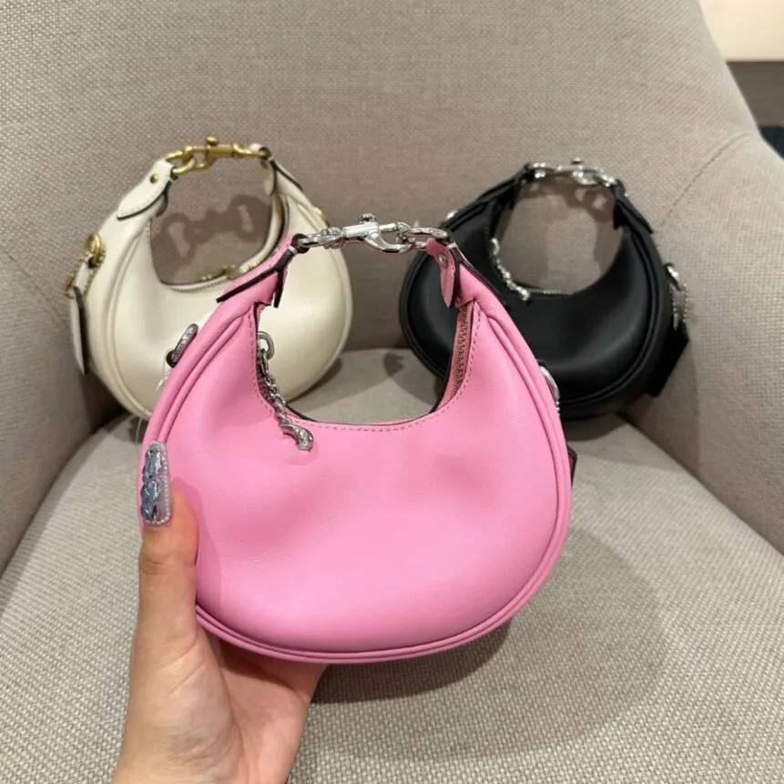 Evening Bags handbag Jonie chain half moon Designer bag for Woman man mini Dumpg hobo Clutch Crossbody Tote fashion Leather Underarm crescent Purse Shoulder Bags