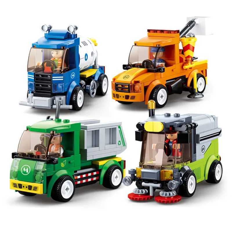 Creative Learning Toolset of Scale Town Transportation Cleansers: Interactive Washing Station Accessories by Model Number