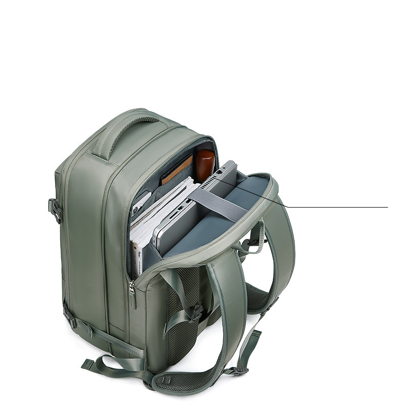 Mens Compression Travel Backpack 18 inch Waterproof Multi functional New Notebook Anti theft High quality 240913