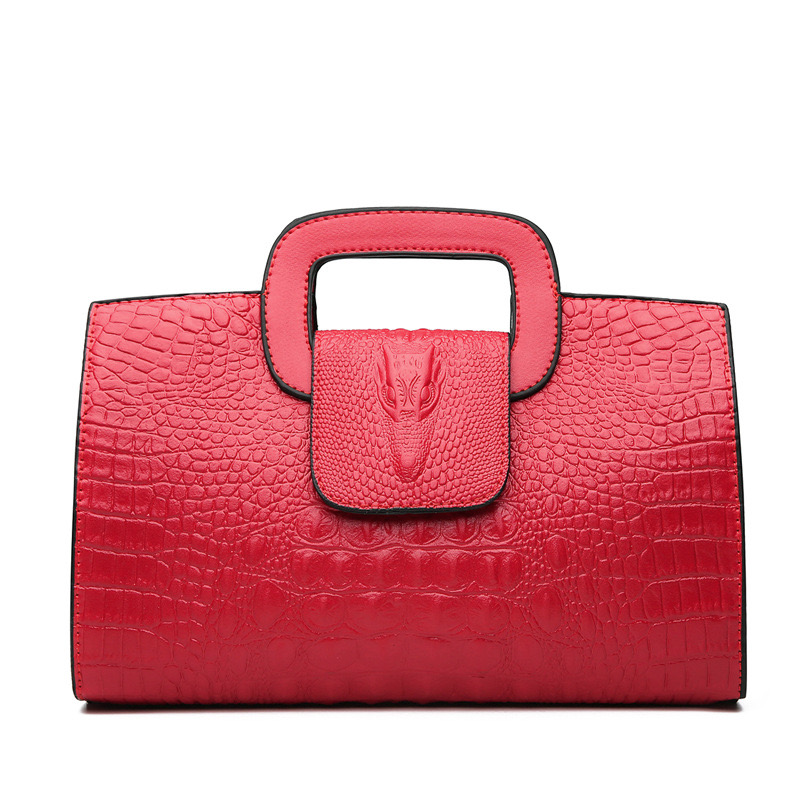 Briefcases 2024 Alligator Laptop New Bags Cow Leather women Briefcase Male Handbags Messenger 14 Inch Computer Bag