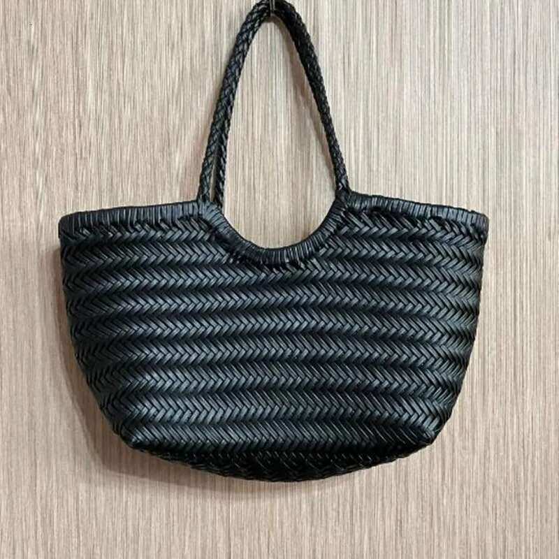 Fashion Handbags Women's Leather Weaving Casual Bag Vintage Basket Tote Purse Cowhide Cross Shopping Bag Patent Leather Casual BagVoyage