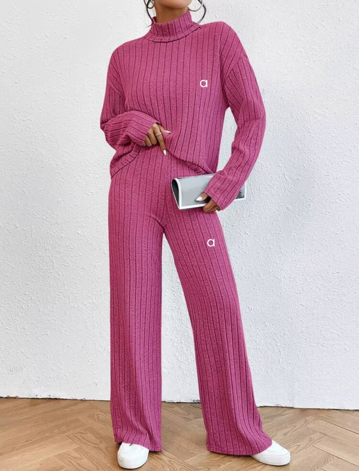 A81020 Womens Yoga Outfit Two Pieces Suits Long Sleeve+Pants Set Exercise Close-Fitting Fitness Wear Running Elastic Workout Tracksuit
