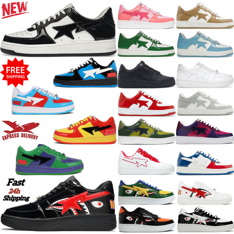 Free Shipping Designer Casual Shoes for Mens Womens Sta Low Platform Sneakers Stases Black Camo Bule Grey Suede Trainers Camouflage Skateboarding Jogging Runners