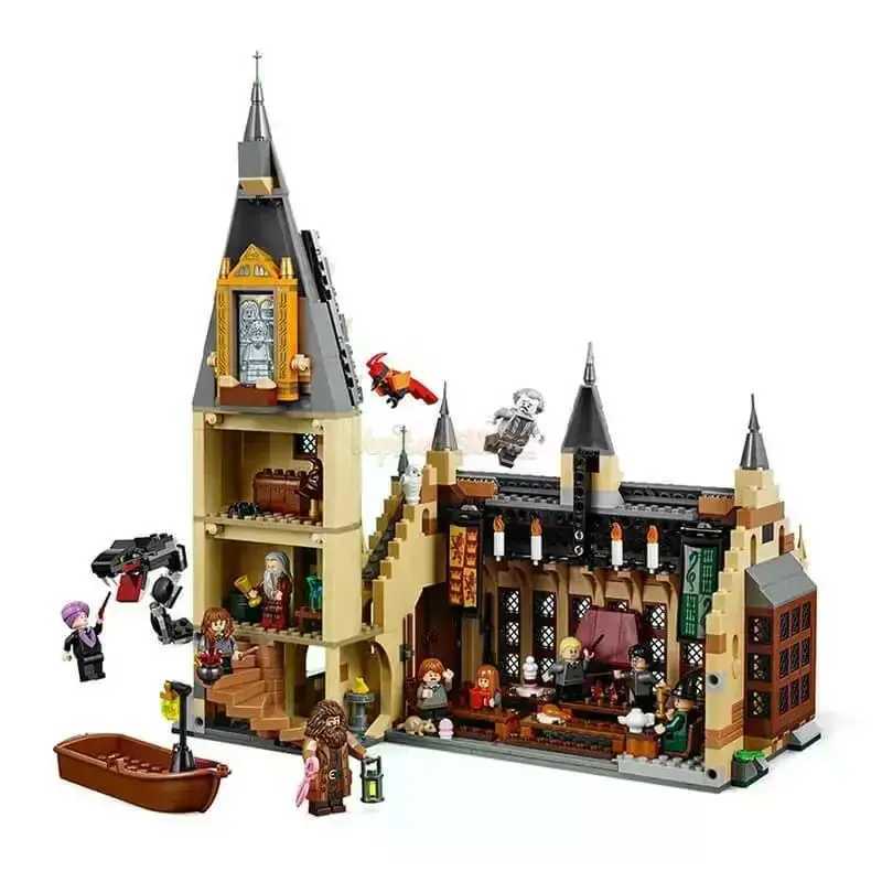 Creative Movie Series Great Hall Compatible 75954 Building Blocks Bricks Toys birthday gift For Children S7307 11007 16052 W250115