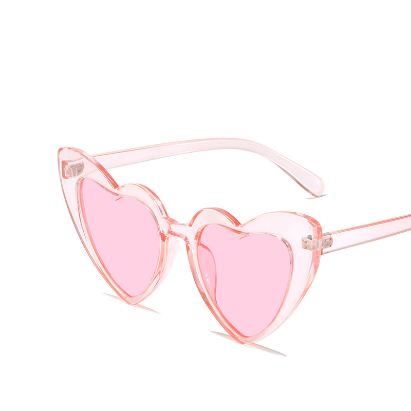 2025 Multi colored love sunglasses, parent-child personalized glitter sunglasses, beach sunglasses