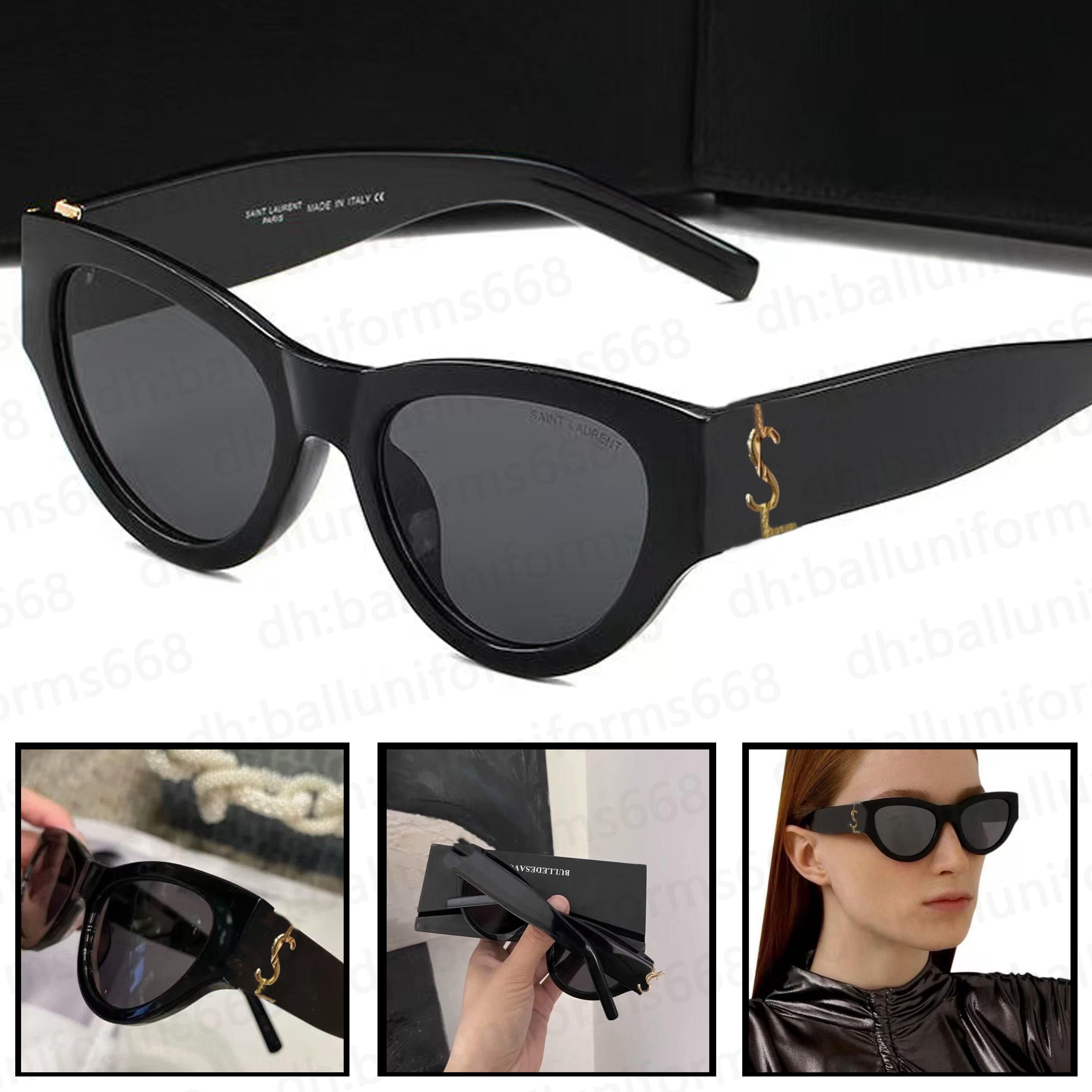 Mens womens sunglasses designer sunglasses letters luxury glasses frame letter lunette sunglasses for women oversized polarized senior shades UV Protection