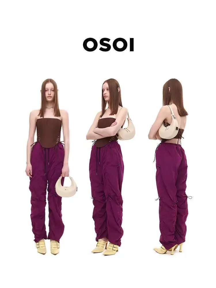 OSOI Korean Women's Moon Bend Casual Fashion One Shoulder Underarm Handheld Crescent Bag