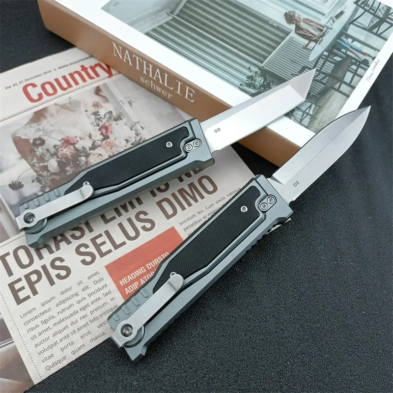 3 Models Multi-tool Free-Swing Folding D2 Blade T6 Aluminum +G10 Handle Novelty Turnover Portable Outdoor Tactical Pocket Knife 3300 CUP25012108