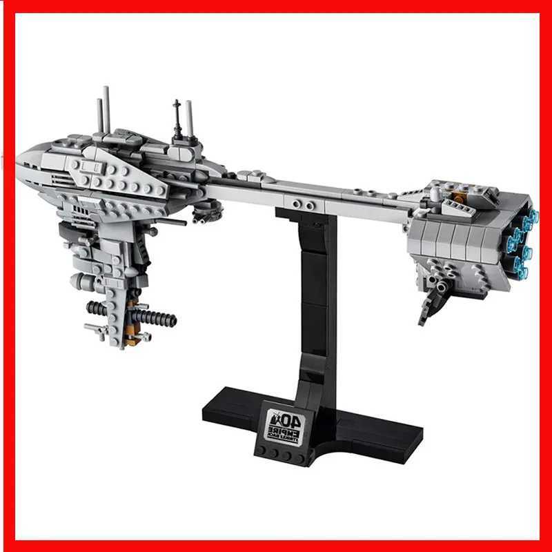 459 pcs MOC-55217 Nebulon B Frigate MOD Medical Ship Building Block Assembly Toys Childrens Birthday Gift Compatible With 77904 W250115