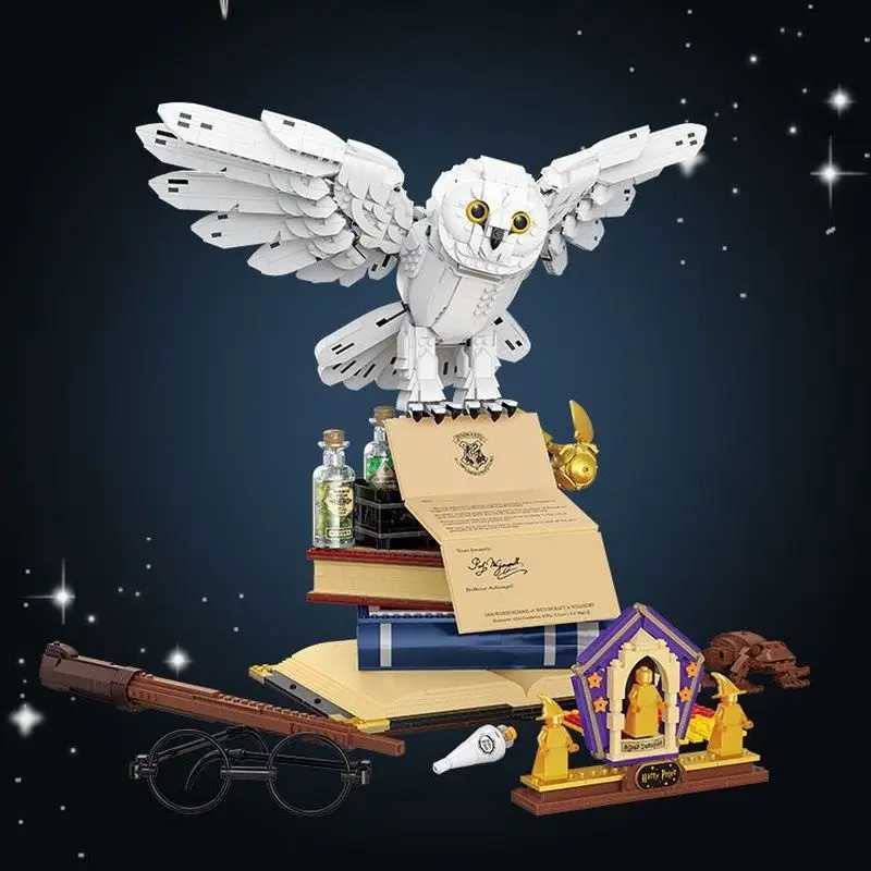 Haidewei Owl Building Blocks Series Assembled Toys Creative Handmade Models Home Desktop Decorations Kids Puzzle Festival Gifts W250115