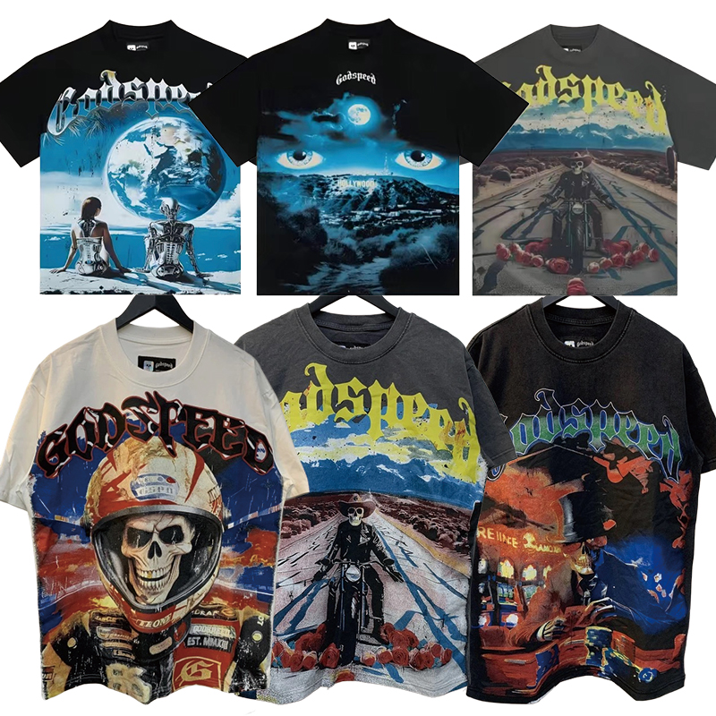 godspeed t shirts designer t shirt men t shirts godspeed designer tees skeleton rock band oversize men short sleeve t-shirt trend brand men's t-shirts us size s-xxl