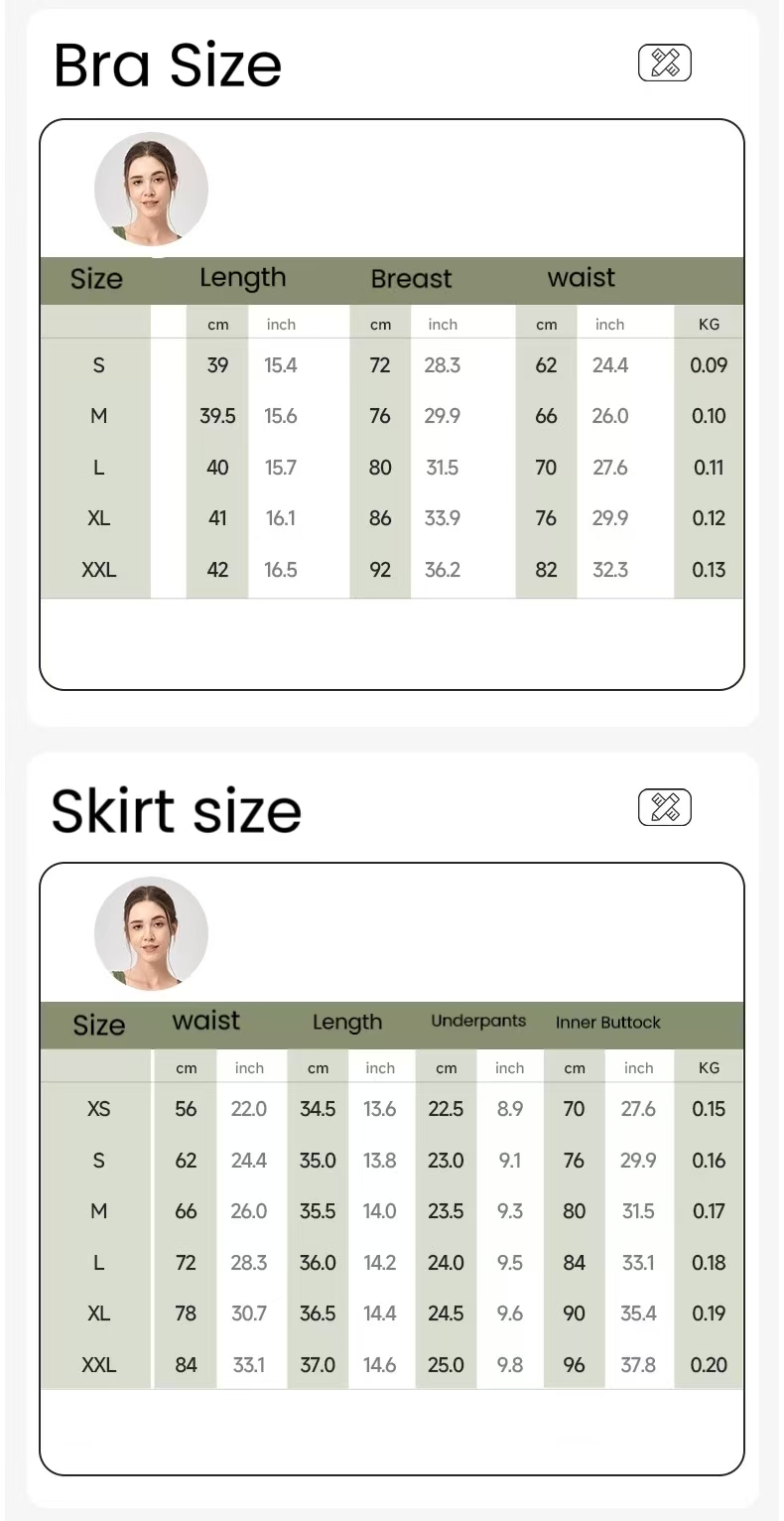 A12118+12429 Womens Yoag Two Piece Set 2 Pieces Vest Tennis Skirts Set High Elastic Sports Quick-Drying Fitness vest Gym Tracksuit