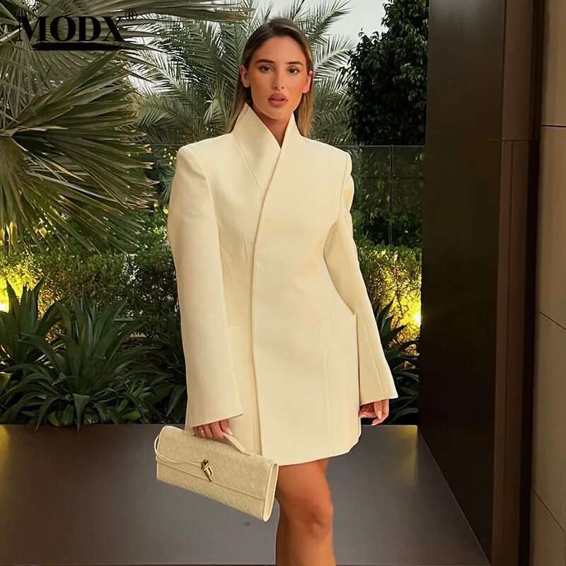 Clothing Autumn New Style Elegant Temperament Patch Pocket Long Sleeved V-Neck Suit Jacket Women's Top