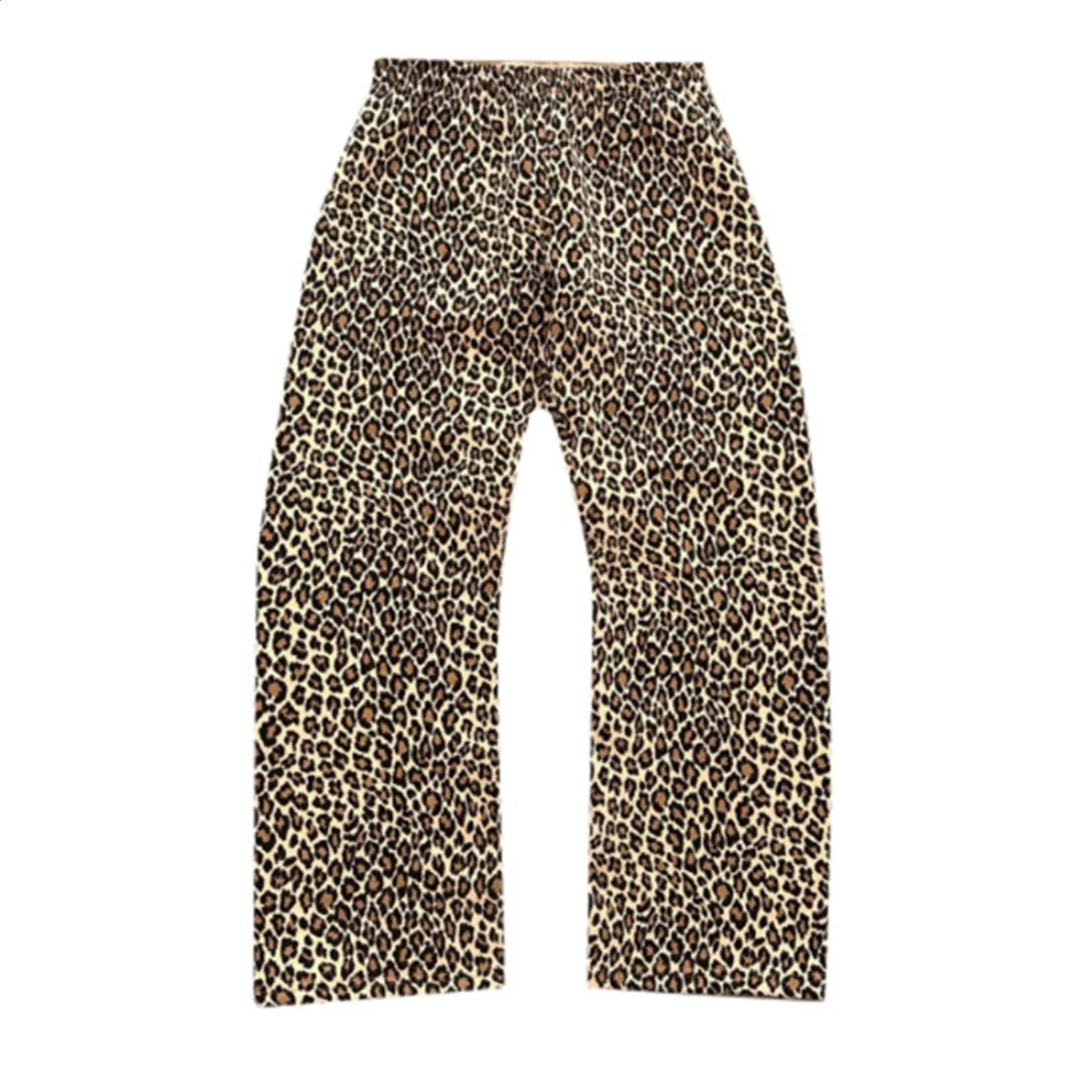Womens Leopard Print Hoodie Loose Sweatshirt Top Leopard Sweatpants For Women Y2K American Retro Leopard Street Wear 250113