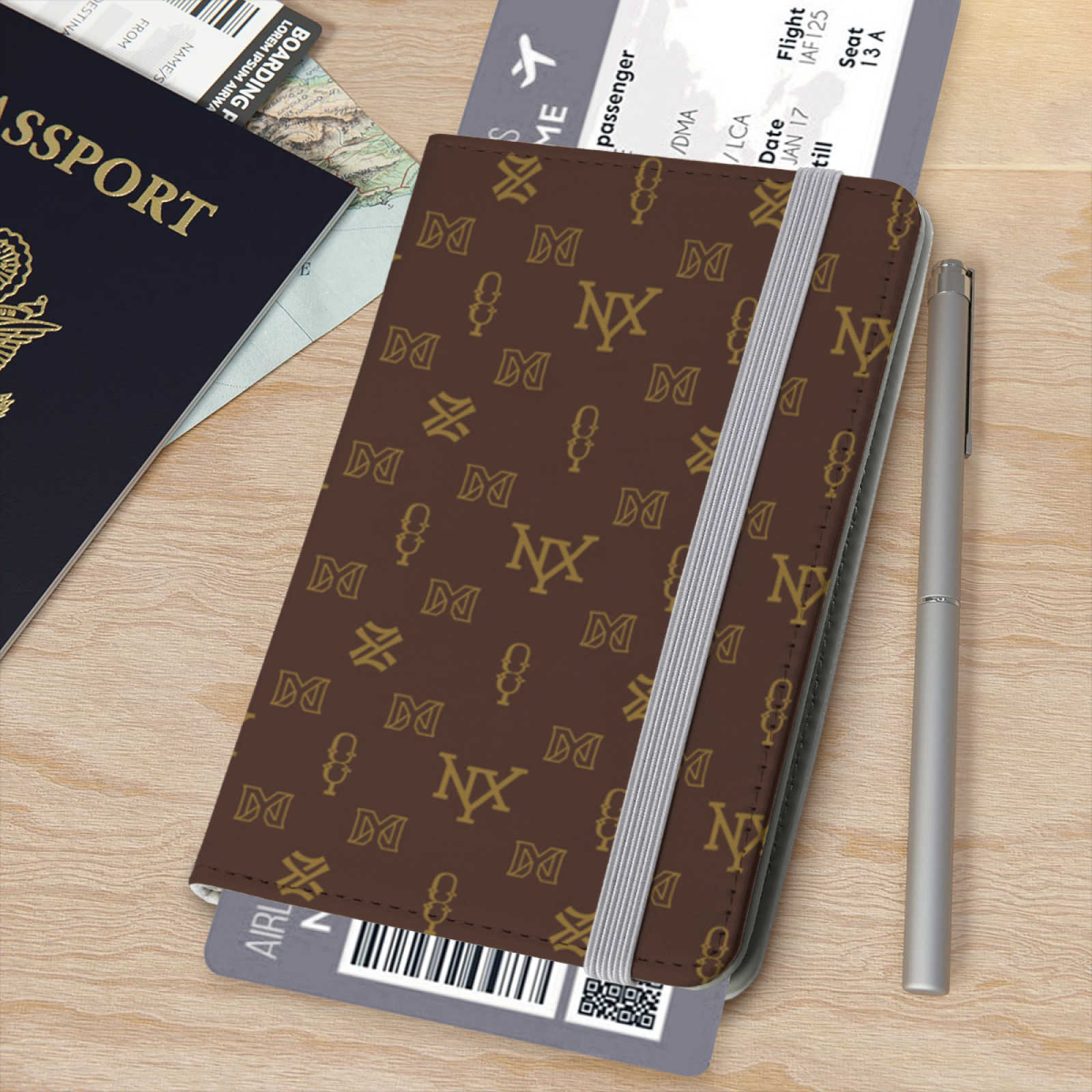 NXY New High Quality Passport Cover Classic Men Wallets For Women Wallet Brand Fashion Passport Holder Covers ID Card Holder