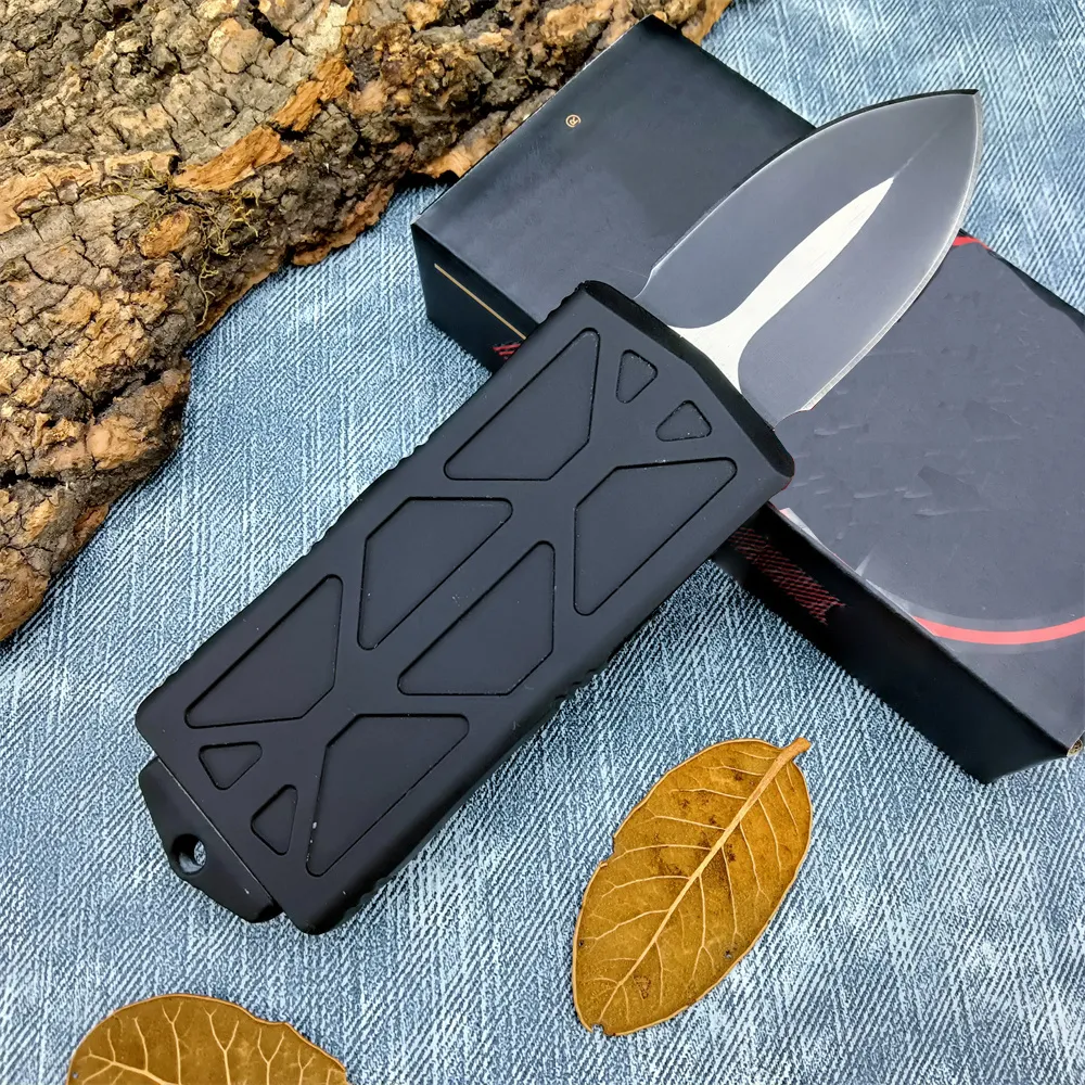 NEW Micr 157-1T Exocet Tactical Money Clip Pocket Knife 440C Blade Black Zinc Alloy Handles Mini Multitools Outdoor Hunting Knives 3300 3200 3400 CUP2