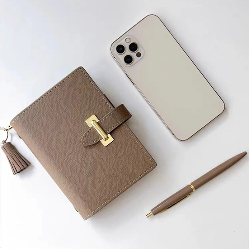 A5 A7 C6 Portable Mini Notebook Pocket Notepad Memo Diary Planner Agenda Organizer Pocard business Office Sketchbook 250120