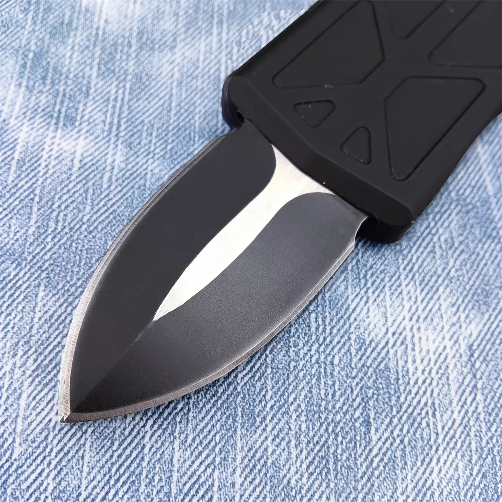 NEW Micr 157-1T Exocet Tactical Money Clip Pocket Knife 440C Blade Black Zinc Alloy Handles Mini Multitools Outdoor Hunting Knives 3300 3200 3400 CUP2
