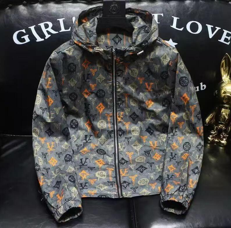 Mens Jackets Luxury Letter orange puffer For Slim Fit Coat Clothes Man Womens Casual Designer Jacket Plus Asian size M-4XL