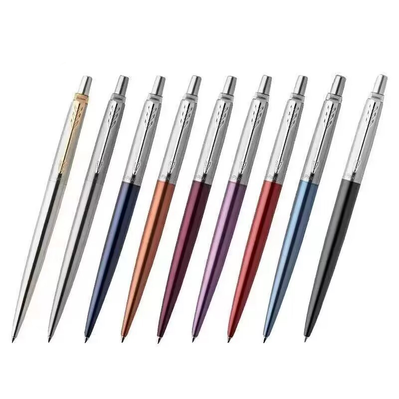 Hot New Classic Design Metal Roller Ballpoint Pen Business Office Signature Rollerball Pens Matte Black School Write Pen Parker