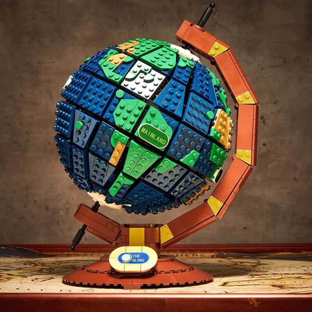 DK80006 Ideas Space Globe Building Blocks Bricks Educational Enlightenment Toys Birthday Christmas Gifts 1587pcs W250115